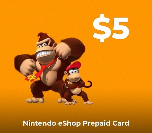 Carte Nintendo eShop 5 $ — États-Unis