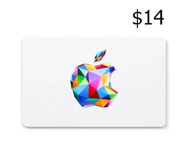 Carte Apple 14 $ — États-Unis
