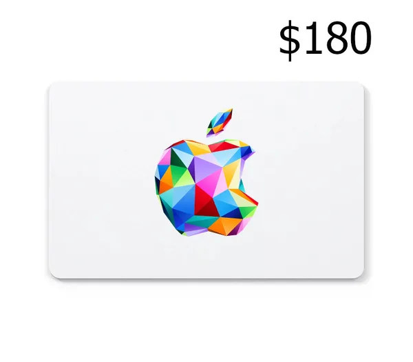 Carte Apple 180 $ — États-Unis