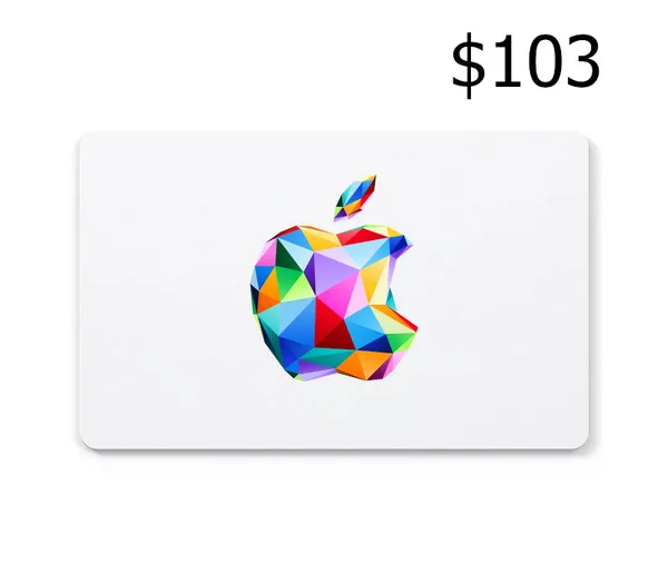 Carte Apple 103 $ — États-Unis