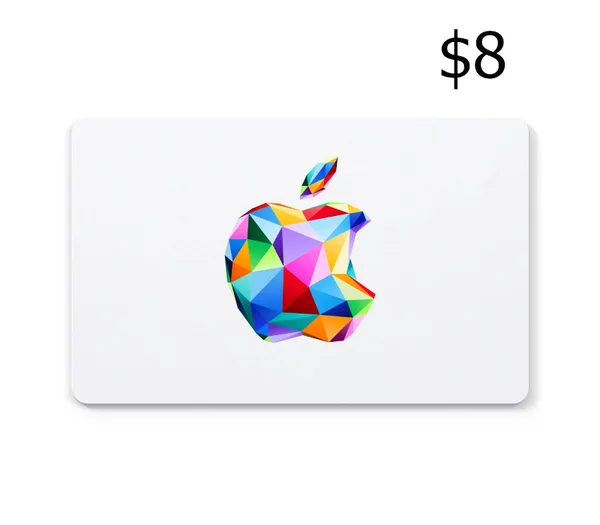 Carte Apple 8 $ — États-Unis