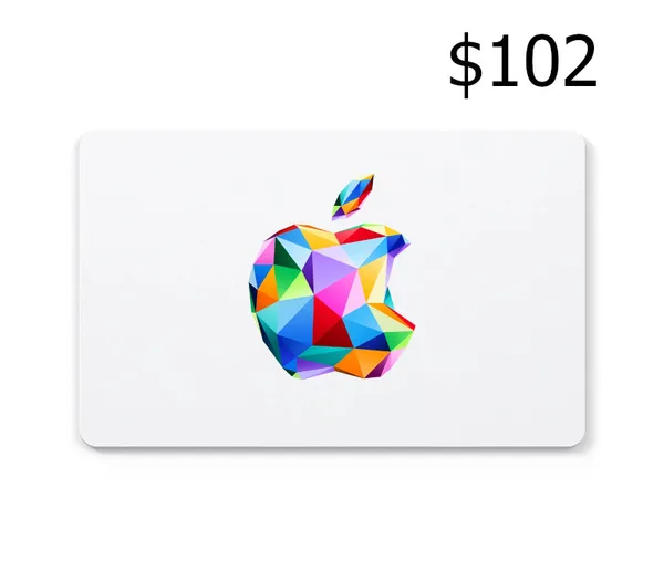 Carte Apple 102 $ — États-Unis