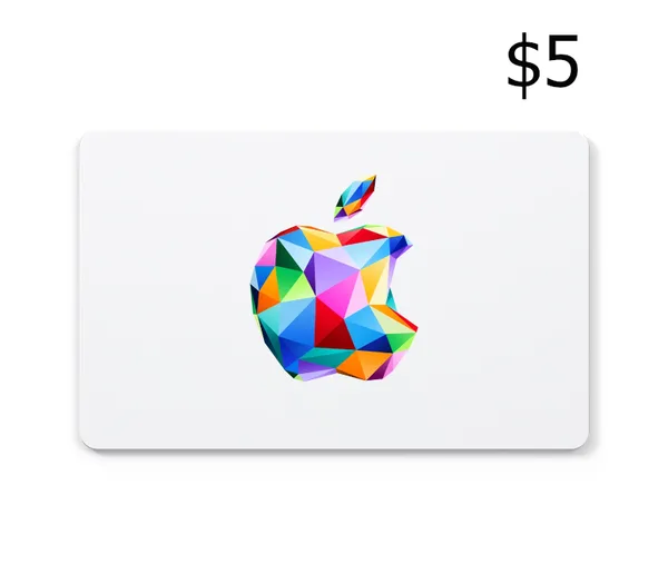 Carte Apple 5 $ — États-Unis