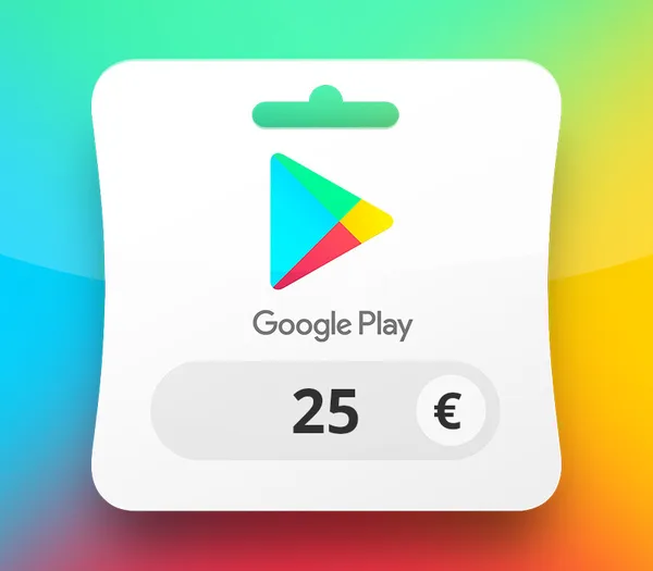 Carte Google Play 25 € — France