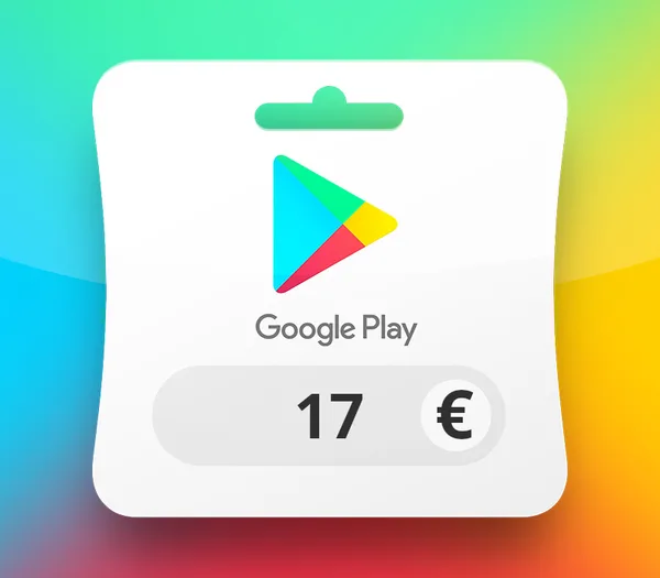 Carte Google Play 17 € — France
