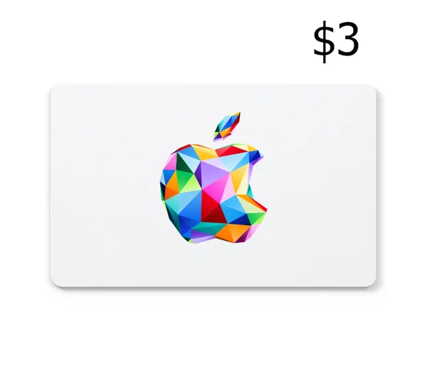 Carte Apple 3 $ — États-Unis