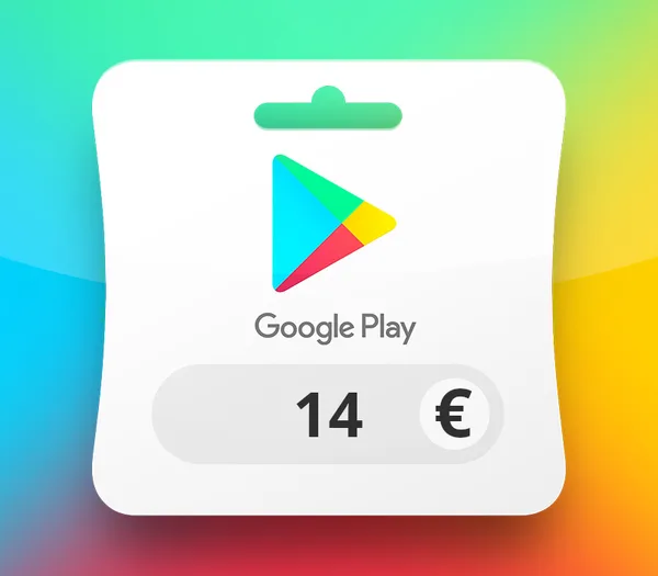 Carte Google Play 14 € — France