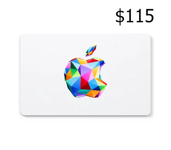 Carte Apple 115 $ — États-Unis