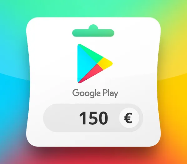 Carte Google Play 150 € — France