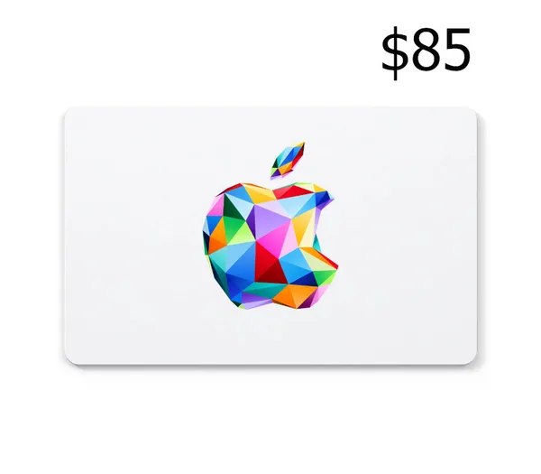 Carte Apple 85 $ — États-Unis