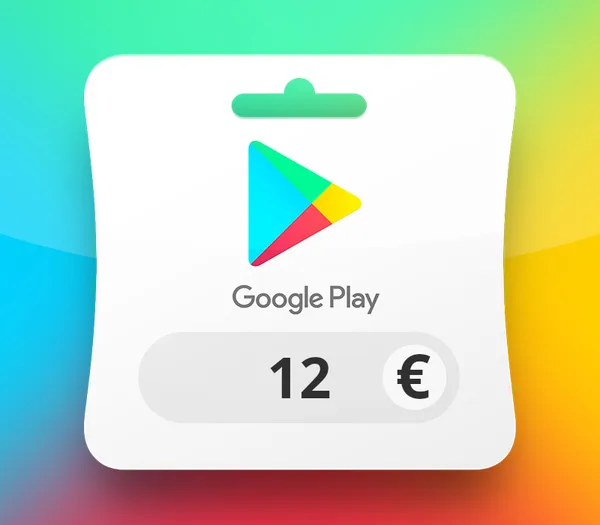 Carte Google Play 12 € — France