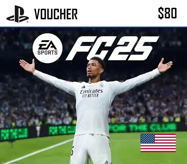 Carte EA Sports FC 80 $ — États-Unis