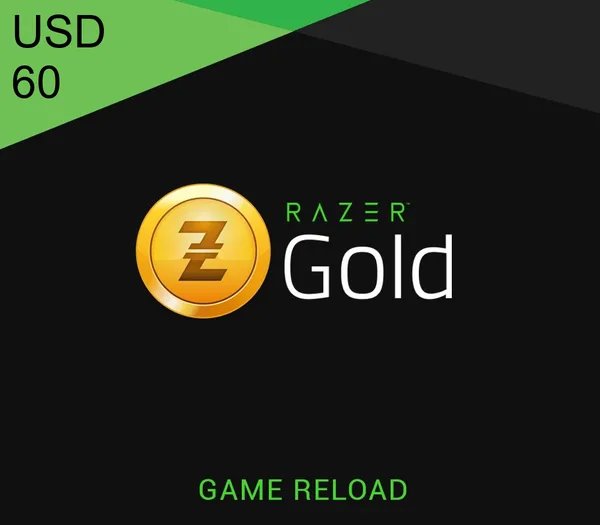 Carte Razer Gold 60 $ — États-Unis