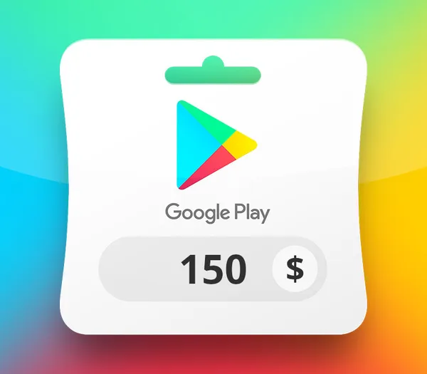 Carte Google Play 150 $ — États-Unis