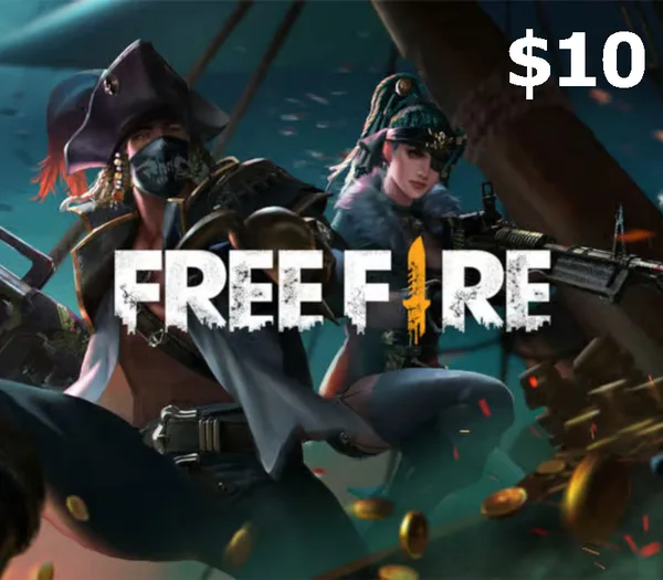 Carte Free Fire 10 $ — États-Unis
