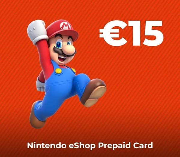 Carte Nintendo eShop 15 € — Europe