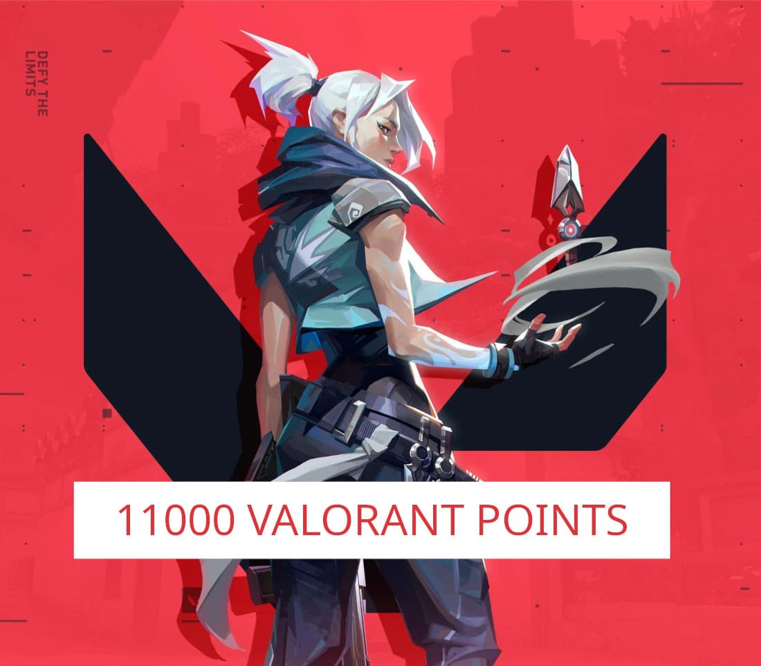 VALORANT - 11000 Valorant Points Gift Card EU