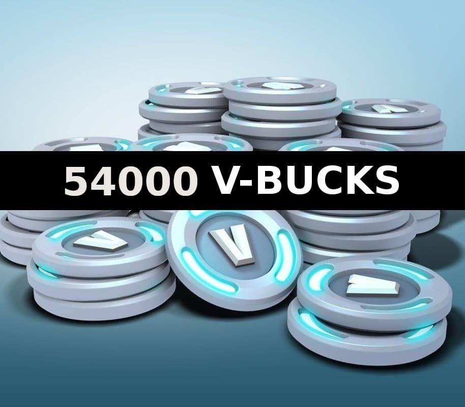 Fortnite - 54000 V-Bucks Epic Games / XBOX One / Xbox Series X|S Account