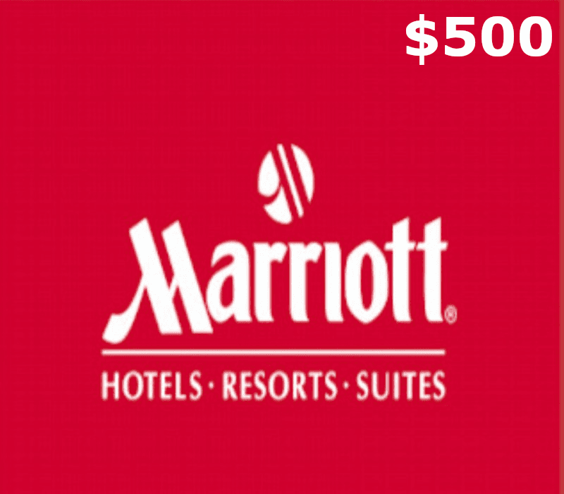 Marriot USD 500 Gift Card US
