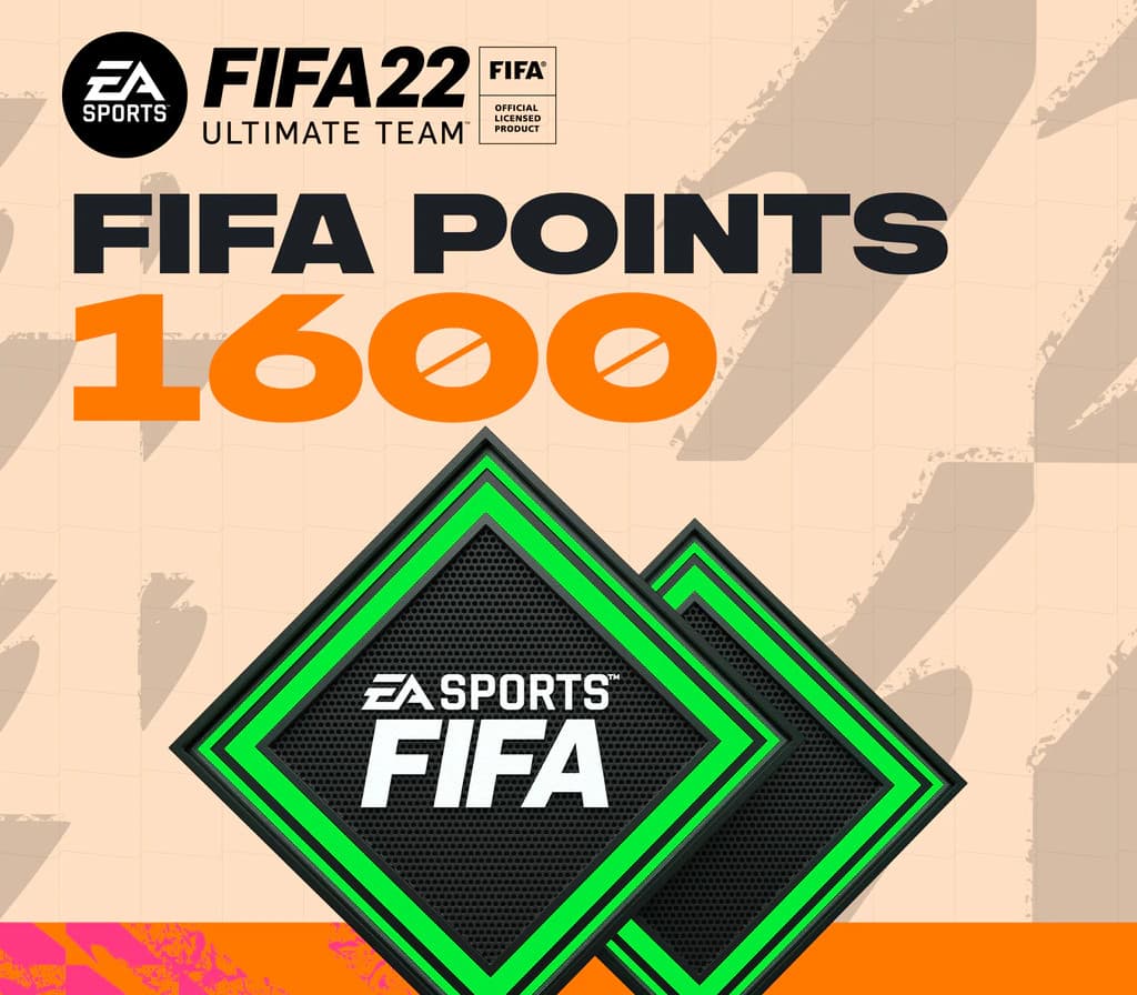 FIFA 22 Ultimate Team - 1600 FIFA Points EA App CD Key