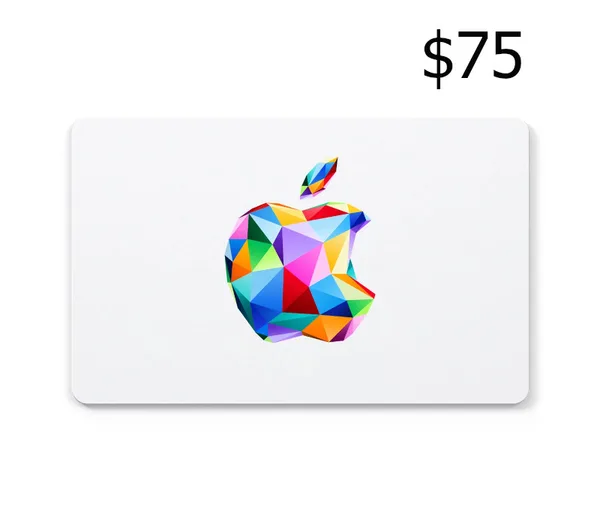 Carte Apple 75 $ — États-Unis