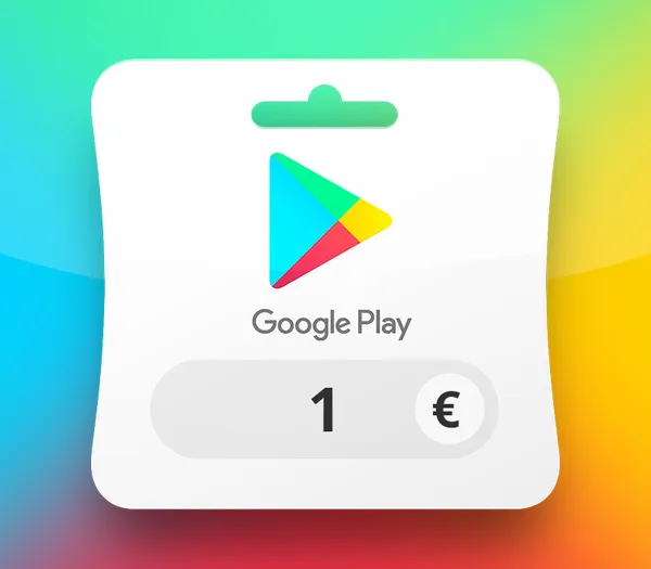 Carte Google Play 1 € — France