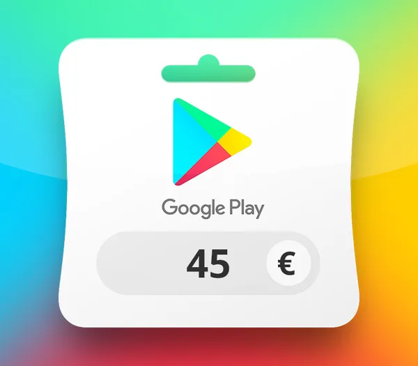 Carte Google Play 45 € — France