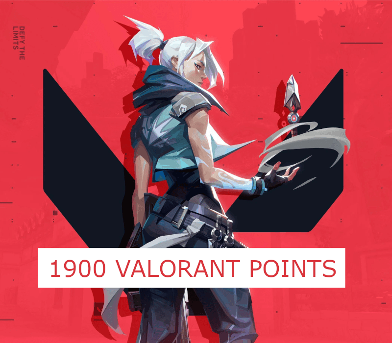 VALORANT - 1900 Valorant Points Gift Card